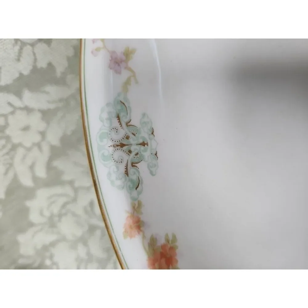 Bawo & Dotter Elite Limoges Serving Dish GOLD‎ GILT Art Nouveau Double Handle